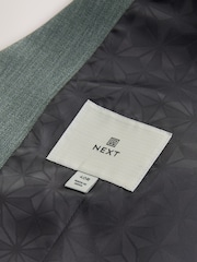 Green Textured Suit Waistcoat - Image 9 of 9