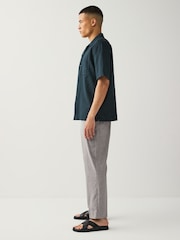 Pierre - Pantalon de costume en lin Blend texturé - Image 4 of 13