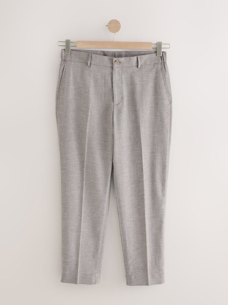 Pierre - Pantalon de costume en lin Blend texturé - Image 7 of 13