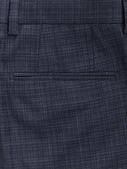 marine - Pantalon de costume skinny à carreaux texturé - Image 9 of 10