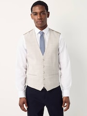 Pierre - Gilet de costume texturé - Image 1 of 11