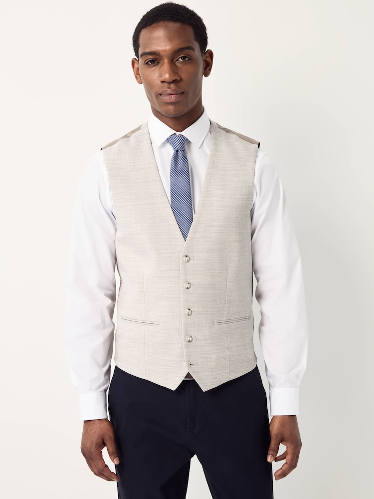 Pierre - Gilet de costume texturé - Image 1 of 11