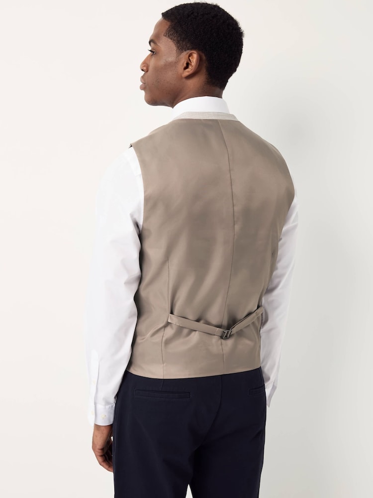 Pierre - Gilet de costume texturé - Image 3 of 11
