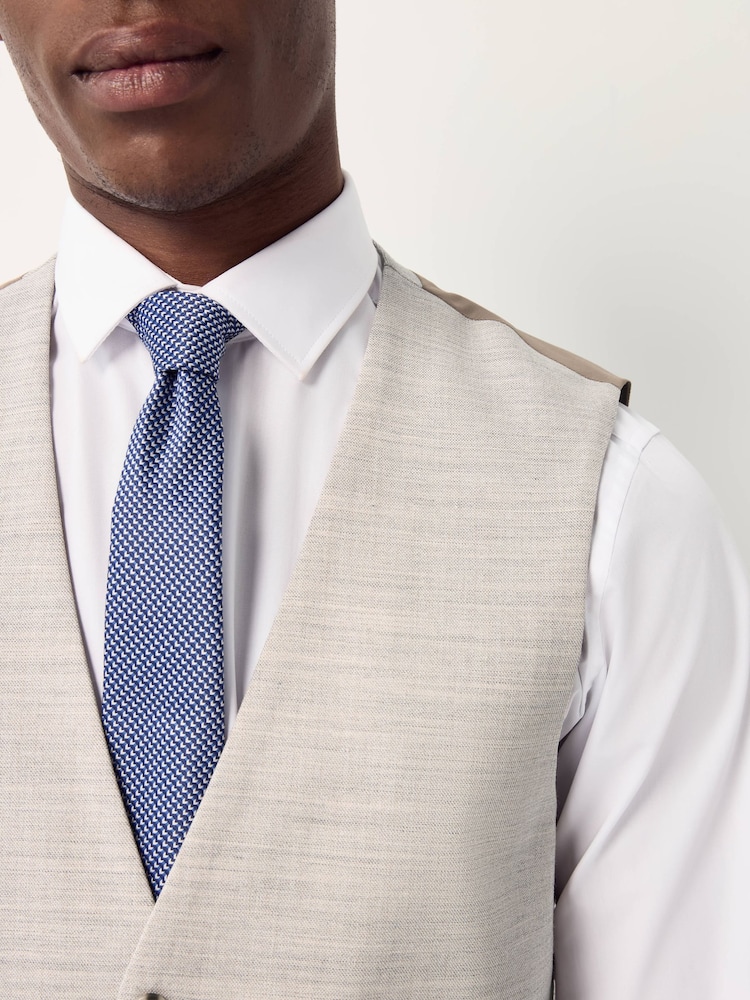 Pierre - Gilet de costume texturé - Image 5 of 11