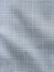 Bleu clair - Gilet de costume À carreaux - Image 6 de 8