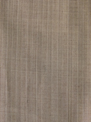 Taupe Slim Striped Herringbone Suit Trousers - Image 8 of 8