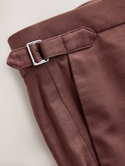 Roestbruin - Slim fit kostuum: broek - Image 7 of 11