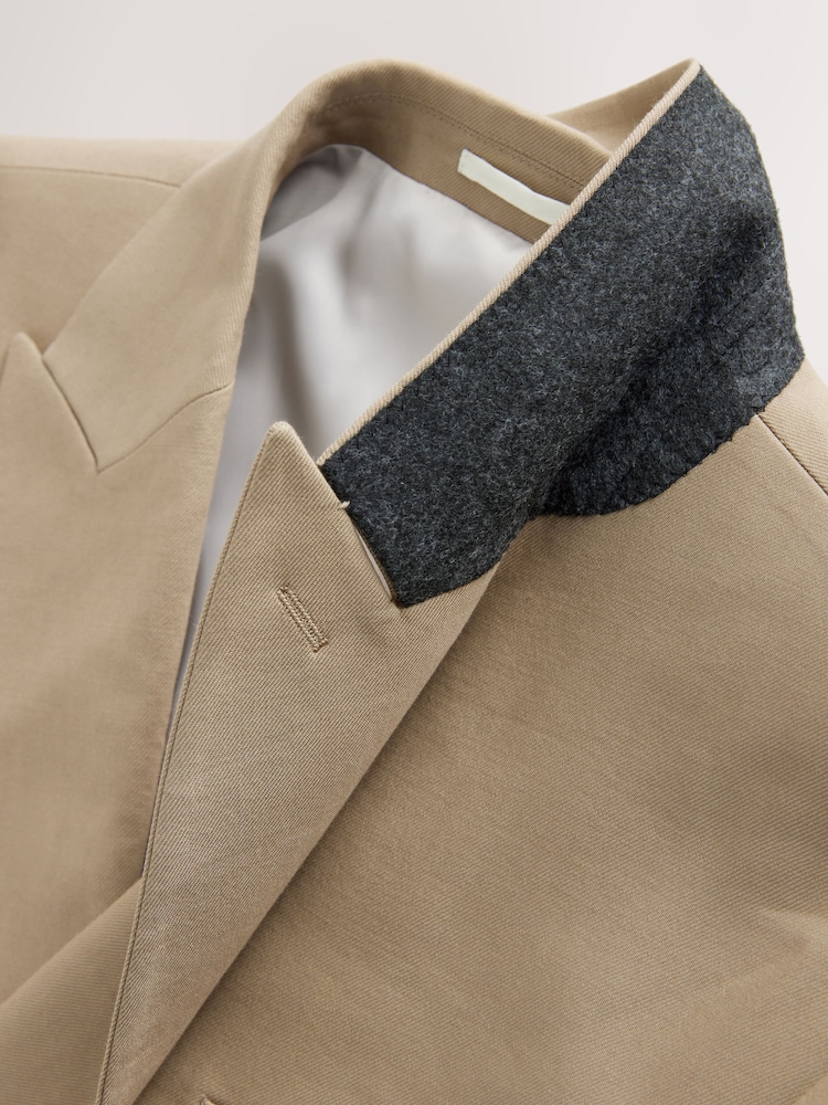 Kámen - Oblekové dvouřadé sako střihu Slim Fit - Image 9 of 12