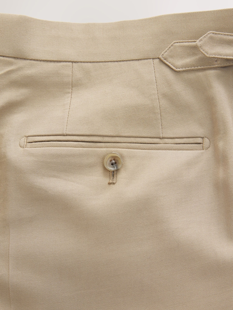 Stone Slim Fit Suit Trousers - Image 14 of 14