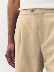 Stone Slim Fit Suit Trousers - Image 6 of 14