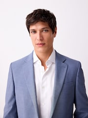 Blue Skinny Fit Suit Jacket - Image 5 of 10