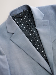Blue Skinny Fit Suit Jacket - Image 7 of 10