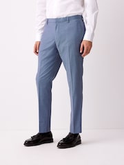 Azul - Pantalones pitillo de traje - Imagen 1 de 5