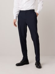 marine - Pantalon de costume slim rayé - Image 1 of 11