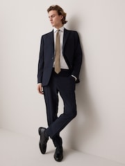 marine - Pantalon de costume slim rayé - Image 2 of 11