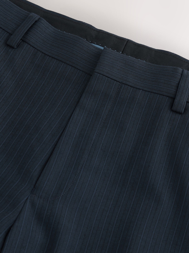 marine - Pantalon de costume slim rayé - Image 9 of 11