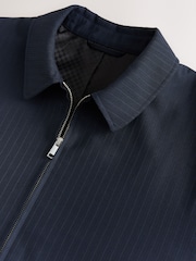 Bleu marine - Veste-chemise rayée - Image 9 of 9