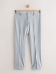 Grey Skinny Fit Striped Suit Trousers - Image 5 of 9