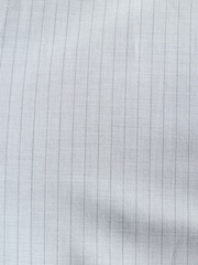 Grey Skinny Fit Striped Suit Trousers - Image 9 of 9