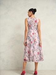 Hobbs Pink Bolt Carly Dress - Image 2 of 4