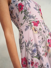 Hobbs Pink Bolt Carly Dress - Image 3 of 4
