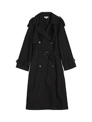Albaray Trench Black Coat - Image 5 of 5