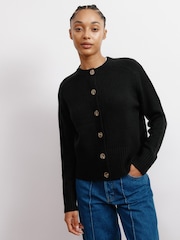 Albaray Crew Black Cardigan - Image 1 of 4