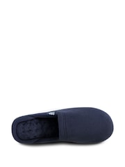 Totes Blue Mens Waffle Mule Slippers - Image 4 of 5