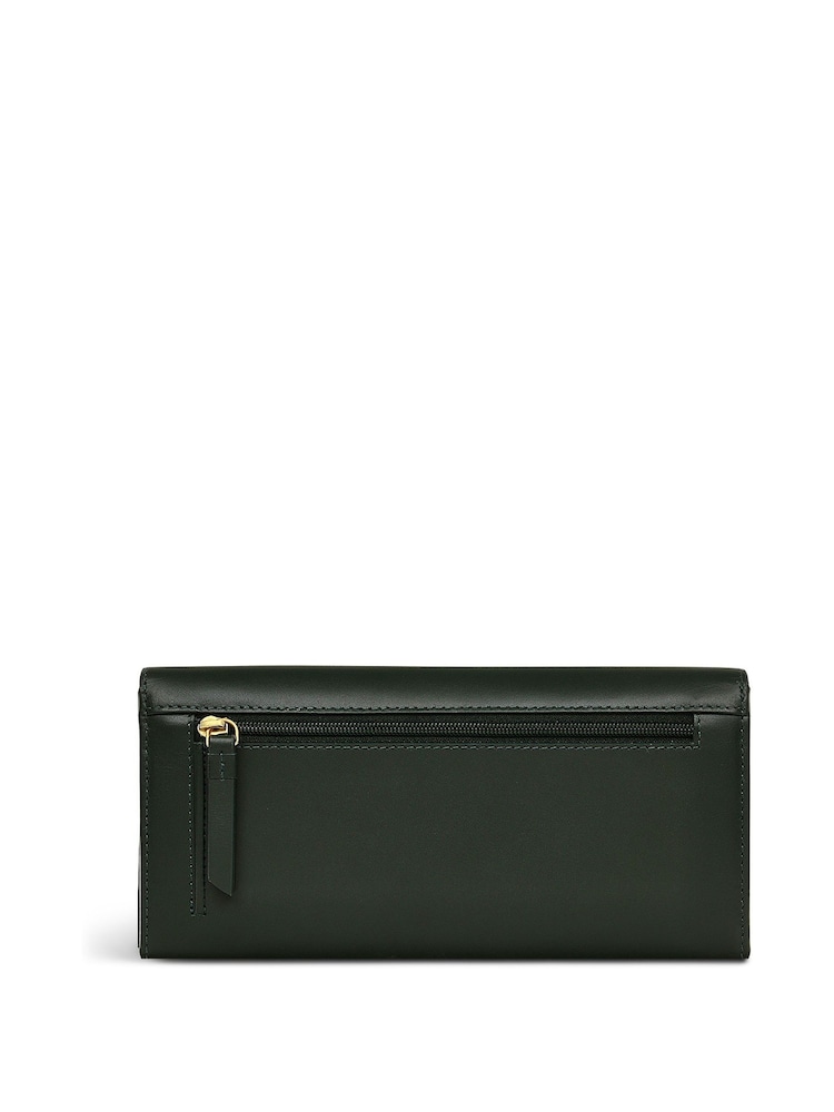 Radley London Ladybirds Large Green Flapover Matinee Purse - Image 2 of 4