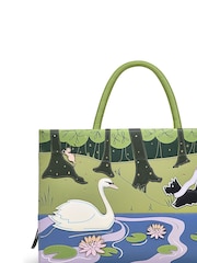 Radley London Medium Green Into The Woods Ziptop Multiway Bag - Image 1 of 5