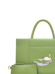 Radley London Medium Green Into The Woods Ziptop Multiway Bag - Image 2 of 5