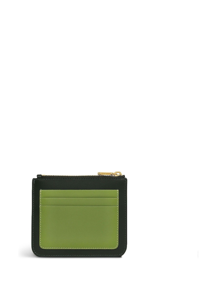 Radley London Small Green Ladybirds Zip-Top Coin Purse - Image 2 of 3