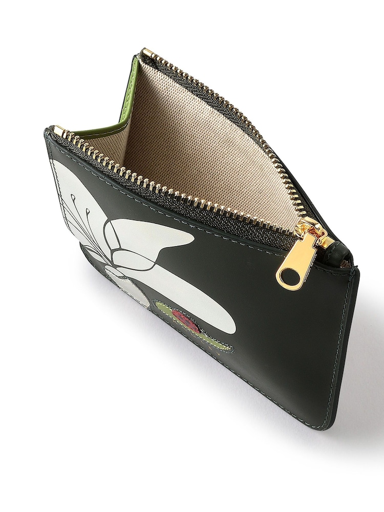 Radley London Small Green Ladybirds Zip-Top Coin Purse - Image 3 of 3
