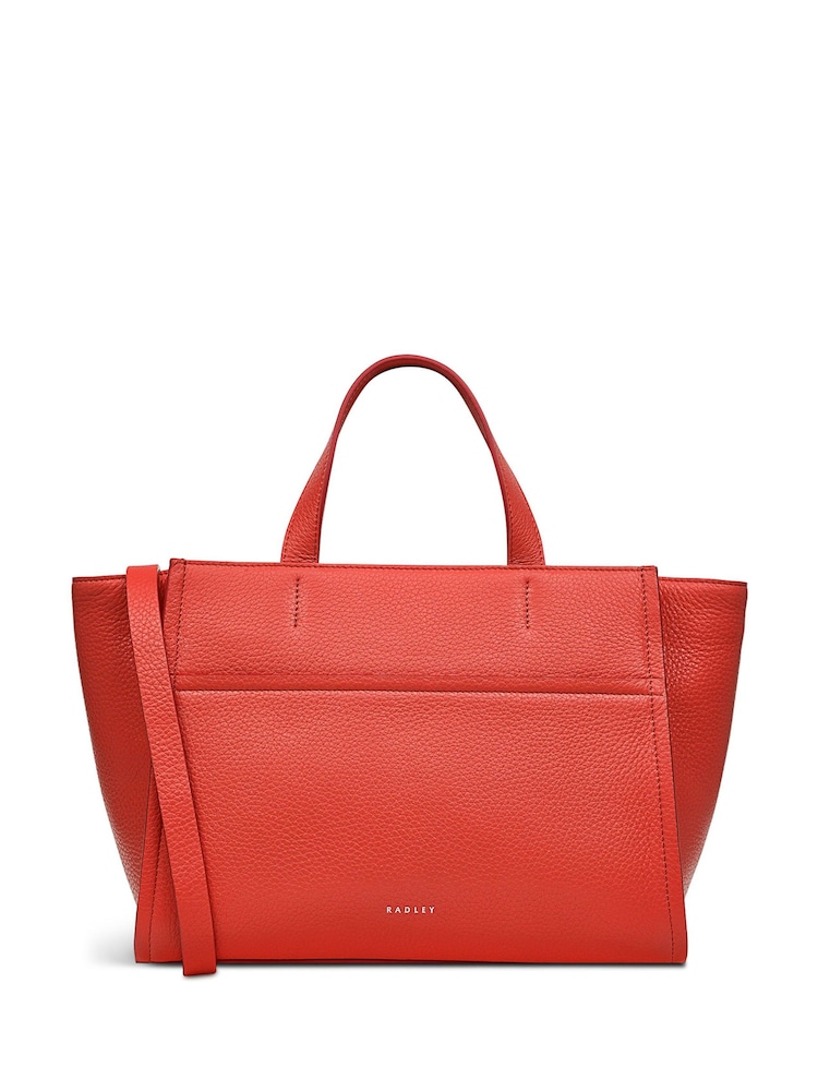 Rot - Radley London, Oak Street, mittelgroße Tasche mit Reißverschluss - Bild 2 von 5 Rot - Radley London, Oak Street, mittelgroße Tasche mit Reißverschluss - Bild 2 von 5