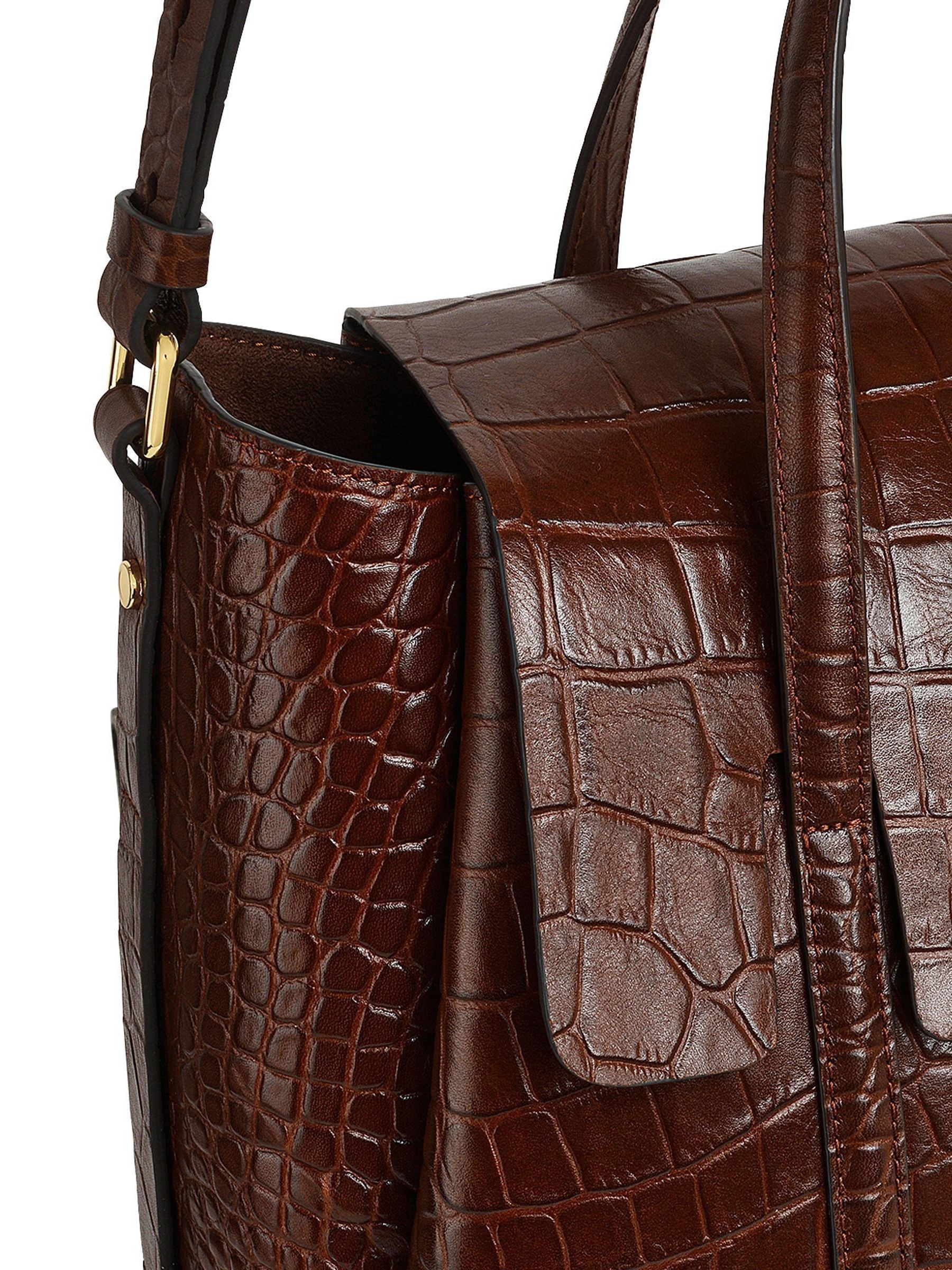 Faux crocodile leather bags outlet