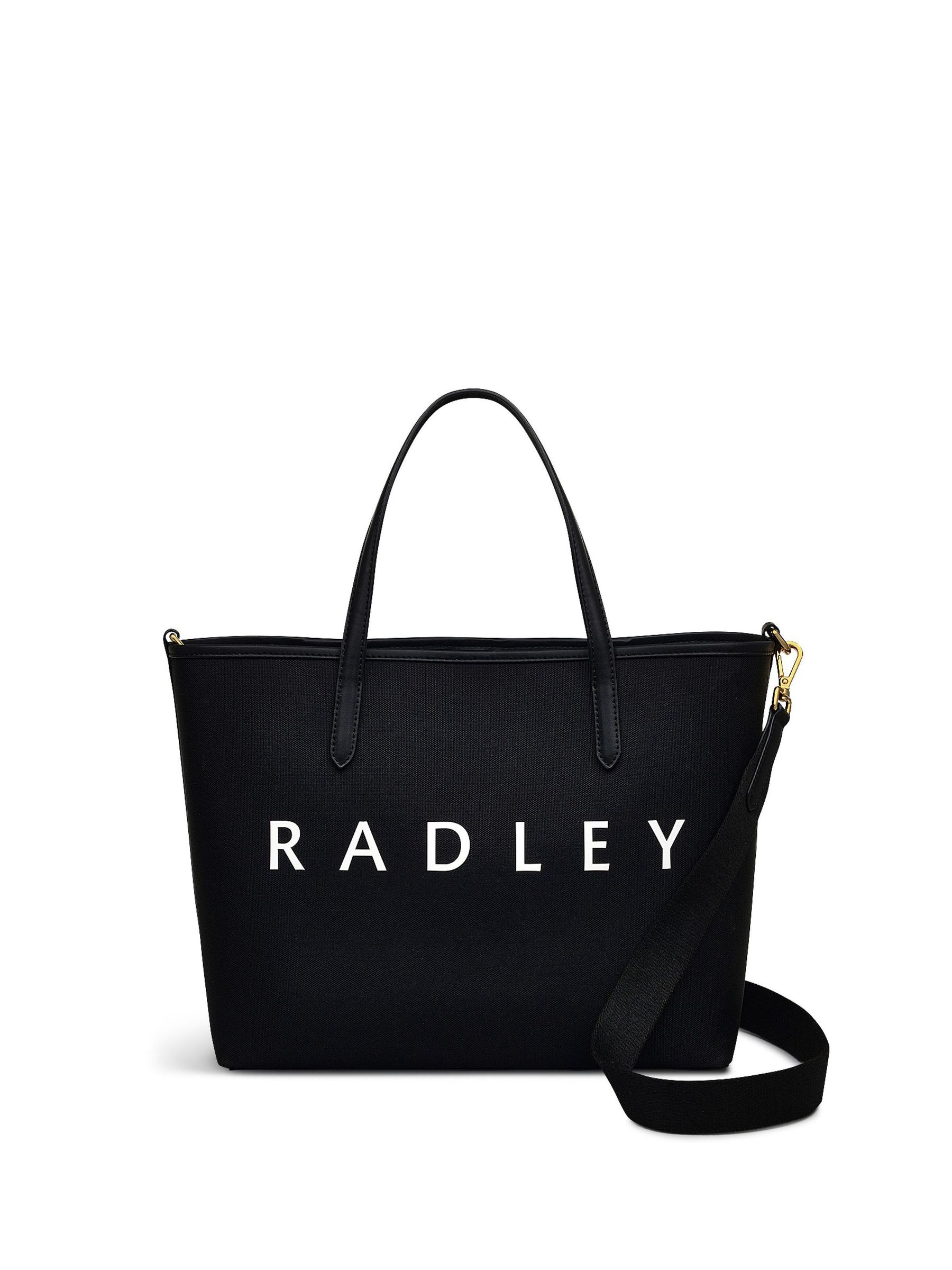 Buy Radley London Medium Southwell Gardens Open Top Grab Black Bag from Next Luxembourg