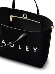 Radley London Medium Southwell Gardens Open-Top Grab Black Bag - Image 3 of 4