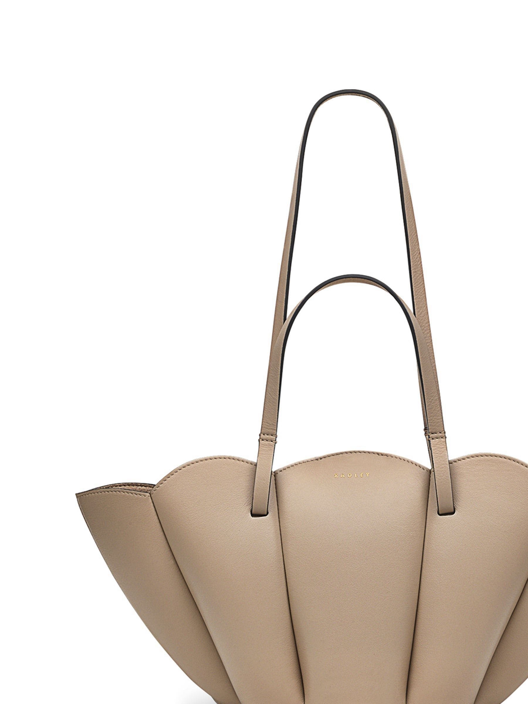 Cream Radley London Small The Lily Open Top Grab Bag