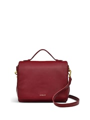Radley Burgundy Small Westwell Lane Flapover Cross-Body Bag - Image 1 of 5