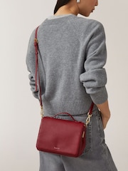 Radley Burgundy Small Westwell Lane Flapover Cross-Body Bag - Image 5 of 5