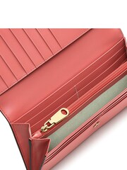 Radley London Large Red Heritage Dog Outline Flapover Matinee Purse - Image 4 of 4