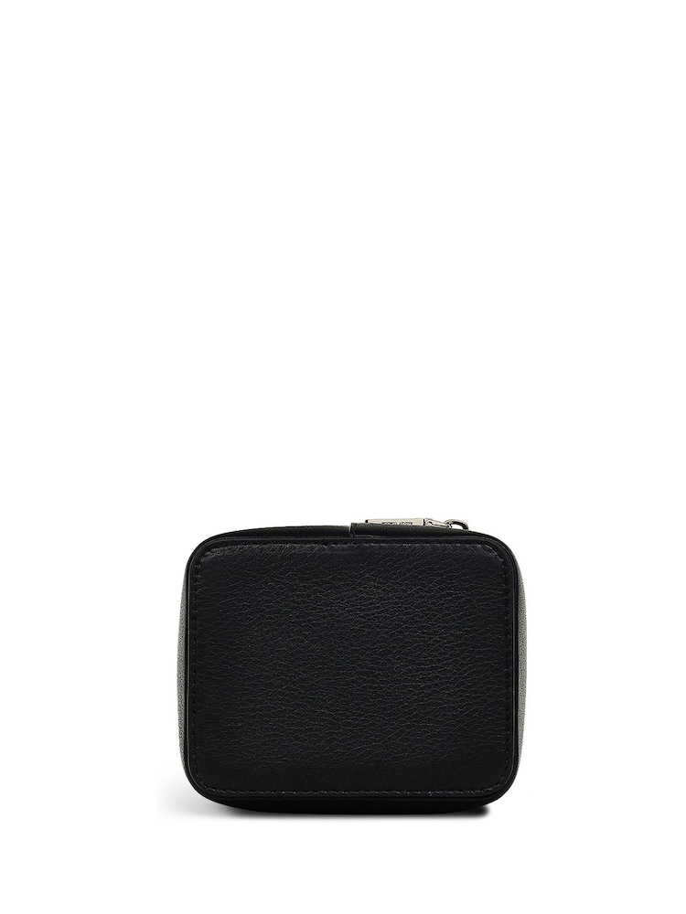 Radley Small Commute Street Zip Around Black Jewellery Pouch - Image 2 of 3