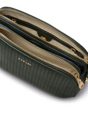Radley London Medium Green Dukes Place Icon Weave Emboss Zip-Top Cross-Body Bag - Image 5 of 5