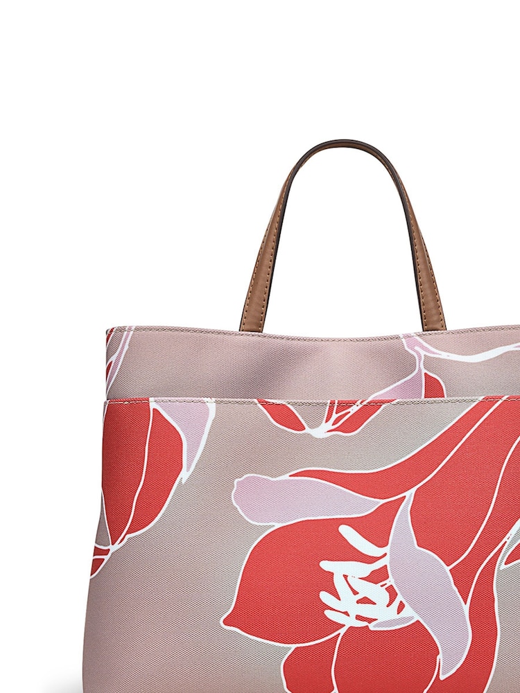 Radley London Medium Cream Southwell Gardens Floral Ziptop Grab Bag - Image 2 of 5