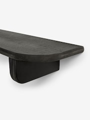 Black Large Chunky Display Shelf - Image 4 of 4