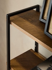 Dark Bronx 2 Tier Wall Shelves - Image 3 of 5