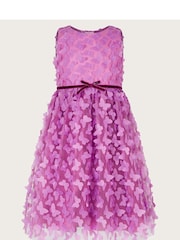 Monsoon Pink 3D Butterfly Dress - Image 1 of 3