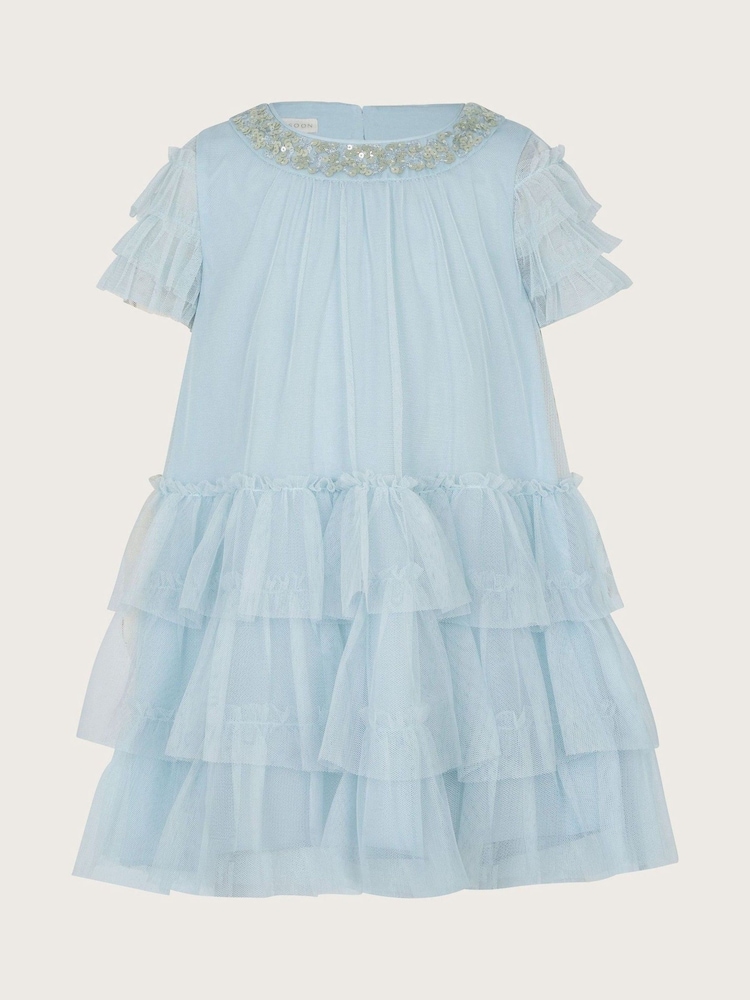Monsoon Baby-Rüschenkleid Alexandra - Bild 1 von 3 Monsoon Baby-Rüschenkleid Alexandra - Bild 1 von 3