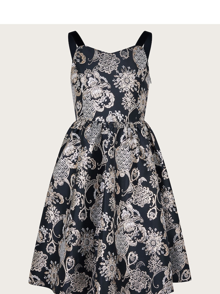 Monsoon Stormie Jacquard Prom Dress - Bild 1 von 3