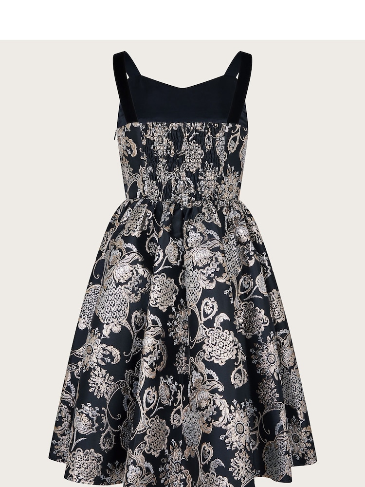 Monsoon Stormie Jacquard Prom Dress - Bild 2 von 3